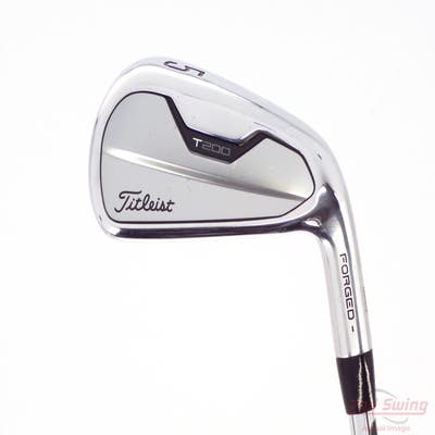 Titleist 2021 T200 Single Iron 5 Iron True Temper Dynamic Gold 120 Steel X-Stiff Right Handed 38.5in