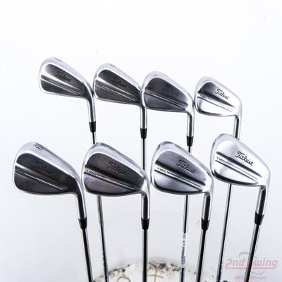 Titleist 2025 T350 Iron Set 5-PW AW GW SW True Temper AMT Red S300 Steel Stiff Right Handed STD