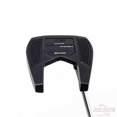 Mint TaylorMade TP Black Palisades 3 Putter Steel Right Handed 35.0in