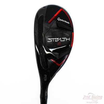 TaylorMade Stealth 2 Rescue Hybrid 3 Hybrid 19° FST KBS PGI 85 Graphite Stiff Left Handed 40.0in
