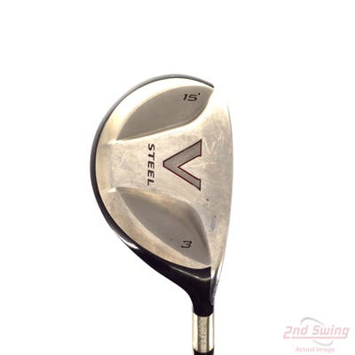 TaylorMade V Steel Fairway Wood 3 Wood 3W 15° TM M.A.S.2 Graphite Ladies Right Handed 42.0in
