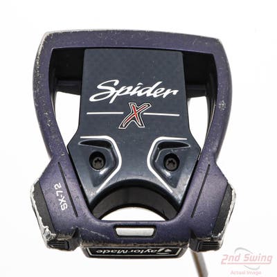 TaylorMade Spider X Navy Single Bend Putter Steel Right Handed 35.0in