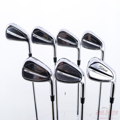 Mint Titleist 2023 T200 Iron Set 5-PW GW True Temper AMT Tour White Steel Stiff Right Handed STD