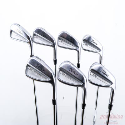 Titleist 2023 T150 Iron Set 4-PW Project X 6.0 Steel Stiff Right Handed +1 1/4"