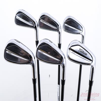 Mint Titleist 2023 T200 Iron Set 6-PW GW Graphite Design Tour AD 85 Iron Graphite Stiff Right Handed +1/4"