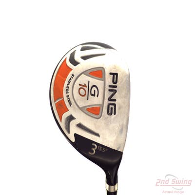 Ping G10 Fairway Wood 3 Wood 3W 15.5° Ping TFC 129F Graphite Regular Right Handed 43.0in