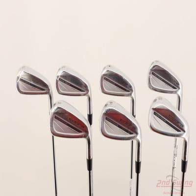 Mint Cobra 2025 KING Tec X One Length Iron Set 5-PW GW FST KBS Tour Lite Steel Stiff Right Handed STD
