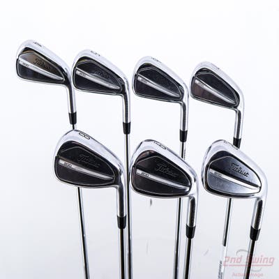Titleist 2023 T200 Iron Set 4-PW FST KBS $-Taper 125 Steel Stiff Right Handed +3/4"