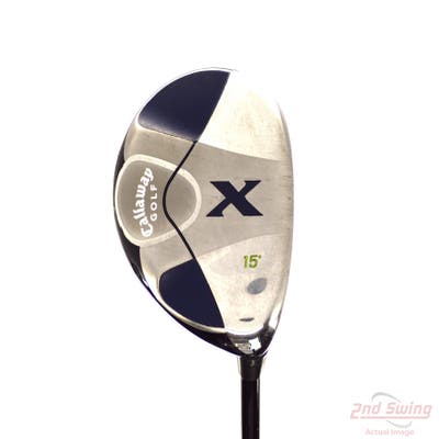 Callaway 2008 X Fairway Wood 3 Wood 3W 15° Aldila VooDoo XVS8 Graphite X-Stiff Right Handed 43.25in