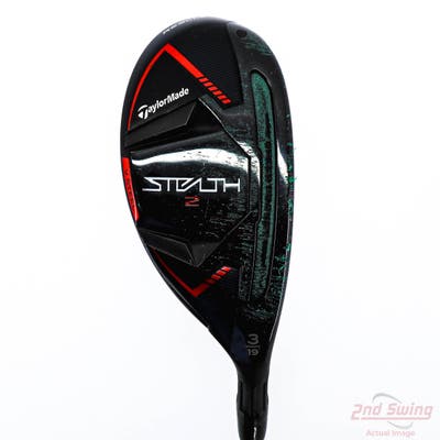 TaylorMade Stealth 2 Rescue Hybrid 3 Hybrid 19° Mitsubishi MMT 80 Graphite Stiff Right Handed 39.75in