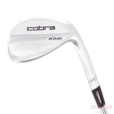 Cobra 2025 King Chrome Wedge Sand SW 56° 12 Deg Bounce D Grind True Temper Dynamic Gold Spinner Tour Issue Steel Wedge Flex Right Handed 35.25in