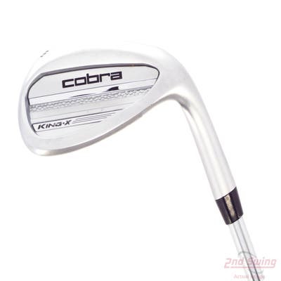 Cobra 2025 King-X Chrome Wedge Sand SW 56° True Temper Vector Wedge Steel Wedge Flex Right Handed 35.25in
