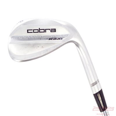 Cobra 2025 King Chrome Wedge Lob LW 60° 4 Deg Bounce W Grind True Temper Dynamic Gold Spinner Tour Issue Steel Wedge Flex Right Handed 35.25in