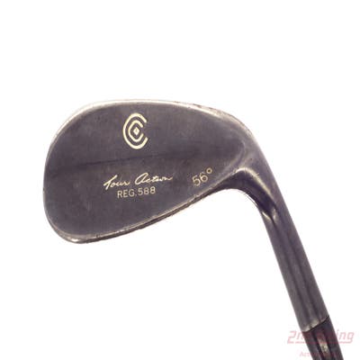Cleveland 588 Gunmetal Wedge Sand SW 56° True Temper Dynamic Gold Steel Wedge Flex Right Handed 35.5in