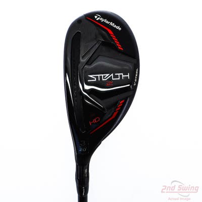 TaylorMade Stealth 2 HD Rescue Hybrid 3 Hybrid 20° Project X HZRDUS Black Gen4 90HY Graphite Stiff Left Handed 40.0in