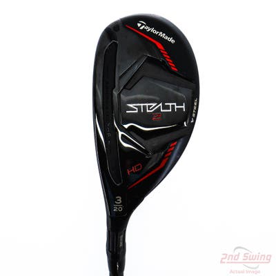 TaylorMade Stealth 2 HD Rescue Hybrid 3 Hybrid 20° FST KBS PGI 85 Graphite Stiff Left Handed 40.0in