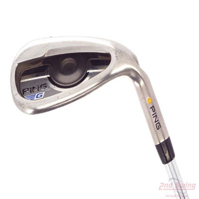 Ping 2016 G Wedge Lob LW True Temper Dynamic Gold Tour Issue Steel Wedge Flex Right Handed Yellow Dot 35.5in