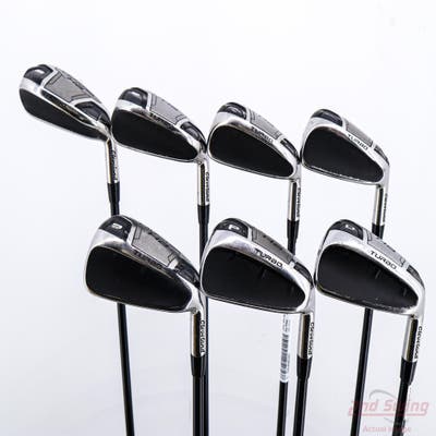 Cleveland Launcher HB Turbo Iron Set 5-PW AW Miyazaki C. Kua Graphite Ladies Right Handed -1/2"