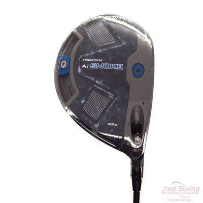 Mint Callaway Paradym Ai Smoke Max Driver 9° Mitsubishi Tensei AV-XLINK White 65 Graphite Stiff Right Handed 45.0in