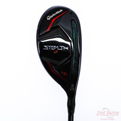 TaylorMade Stealth 2 HD Rescue Hybrid 3 Hybrid 20° Project X HZRDUS Black Gen4 90HY Graphite X-Stiff Right Handed 40.0in