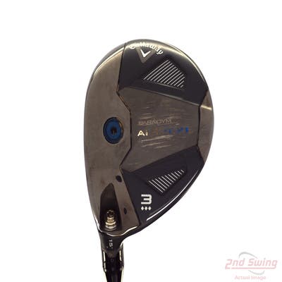 Callaway Paradym Ai Smoke TD Fairway Wood 3 Wood 3W 15° Project X HZRDUS Silver Gen4 60 Graphite Stiff Left Handed 42.5in