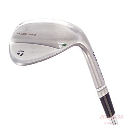 TaylorMade Milled Grind 4 Chrome Wedge Lob LW 60° 9 Deg Bounce SBC True Temper Dynamic Gold Tour Issue 115 Steel Wedge Flex Right Handed 35.0in
