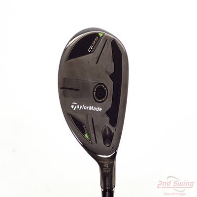 Mint TaylorMade Qi35 Rescue Hybrid 4 Hybrid 22° Mitsubishi Kai'li Blue DarkWave 85 Graphite Stiff Right Handed 40.75in