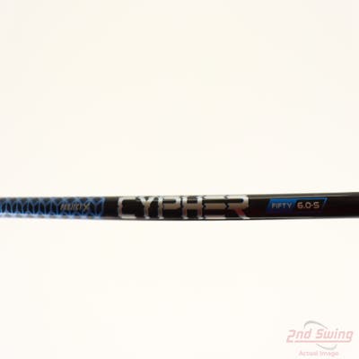 Used W/ TaylorMade RH Adapter Project X Cypher 50g Driver Shaft Stiff 44.5in