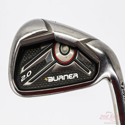 TaylorMade Burner 2.0 Single Iron 6 Iron Stock Steel Shaft Steel Regular Right Handed 37.75in
