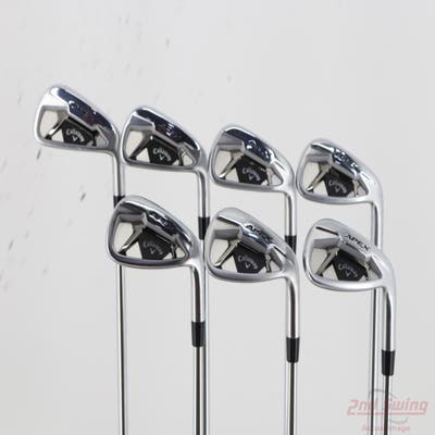 Callaway Apex 21 Iron Set 5-PW AW True Temper Dynamic Gold 105 Steel Stiff Right Handed STD