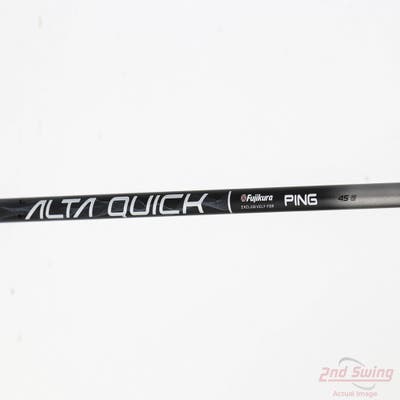 Used W/ Ping RH Adapter Ping ALTA Quick 45g Fairway Shaft Senior 41.75in