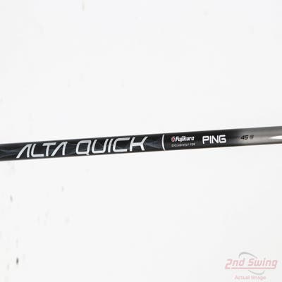Used W/ Ping LH Adapter Ping ALTA Quick 45 Fairway Shaft Senior 41.25in