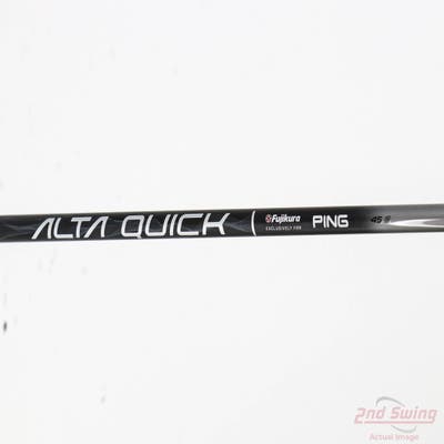 Used W/ Ping LH Adapter Ping ALTA Quick 45g Driver Shaft Senior 44.75in
