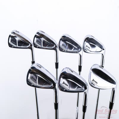 Srixon ZXi7 Iron Set 5-PW AW FST KBS $-Taper Steel Stiff Right Handed +1/4"