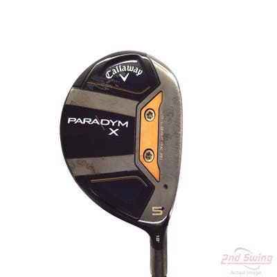 Callaway Paradym X Fairway Wood 5 Wood 5W 18° Oban Isawa Red 55 Graphite Senior Right Handed 42.0in