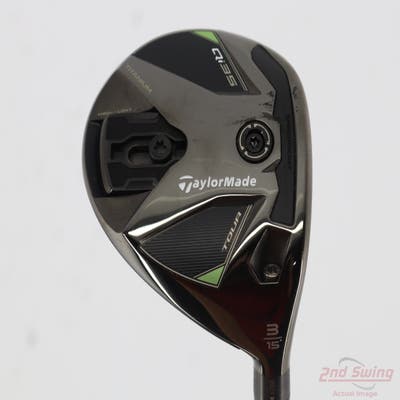 TaylorMade Qi35 Tour Fairway Wood 3 Wood 3W 15° Mitsubishi Kai'li Blue DarkWave 75 Graphite X-Stiff Right Handed 43.25in