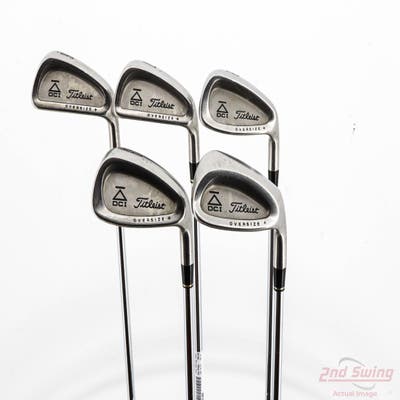 Titleist DCI Black Oversize + Iron Set 6-PW Stock Steel Shaft Steel Regular Right Handed +1/4"