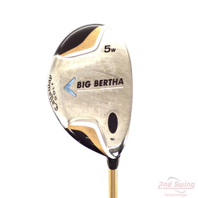 Callaway 2007 Big Bertha Fairway Wood 5 Wood 5W Callaway Stock Graphite Graphite Ladies Right Handed 42.0in