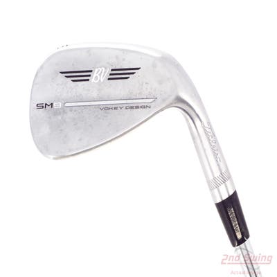 Titleist Vokey SM9 Tour Chrome Wedge Pitching Wedge PW 46° 10 Deg Bounce F Grind Titleist Vokey BV Steel Wedge Flex Right Handed 35.75in