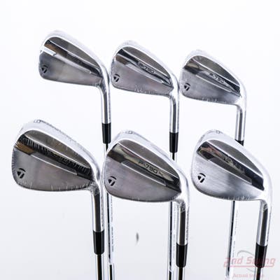 Mint TaylorMade 2025 P790 Iron Set 5-PW FST KBS Tour Steel Stiff Right Handed +1/4"