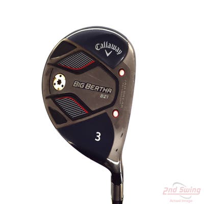 Callaway Big Bertha B21 Fairway Wood 3 Wood 3W Callaway RCH Wood 55 Graphite Regular Right Handed 43.0in