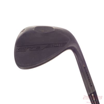 Cobra 2023 KING SB Black QPQ Wedge Gap GW 52° 8 Deg Bounce FST KBS Hi-Rev 2.0 Steel Stiff Right Handed 35.5in