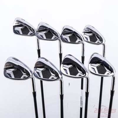 Ping G430 Iron Set 5-PW AW GW ALTA CB Black Graphite Regular Right Handed Black Dot +1/4"