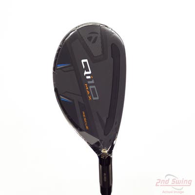 Mint TaylorMade Qi10 MAX Hybrid 5 Hybrid 27° FST KBS MAX Graphite 55 Graphite Senior Right Handed 39.25in