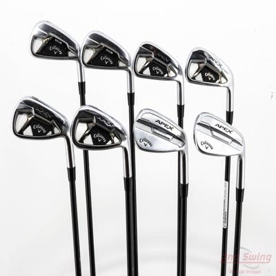 Callaway Apex 21 Iron Set 4-PW AW Mitsubishi MMT 95 Graphite Stiff Right Handed STD