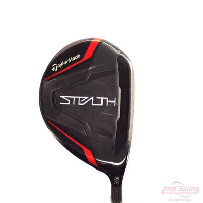 TaylorMade Stealth Fairway Wood 3 Wood 3W 15° TM Fujikura Ventus Red 6 Graphite Stiff Right Handed 42.25in