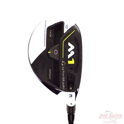 TaylorMade M1 Fairway Wood 3 Wood 3W 15° Mitsubishi Kuro Kage Silver TiNi 70 Graphite Stiff Right Handed 43.25in