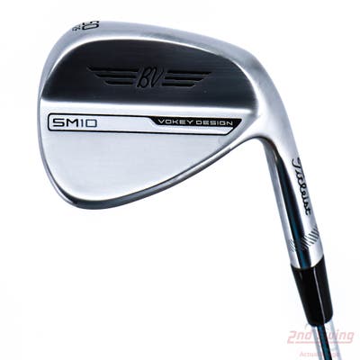 Mint Titleist Vokey SM10 Tour Chrome Wedge Gap GW 50° 12 Deg Bounce F Grind True Temper Dynamic Gold S200 Steel Wedge Flex Right Handed 35.5in