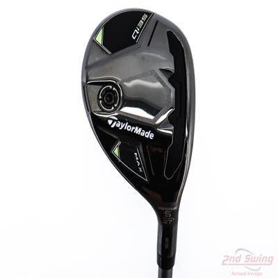 Mint TaylorMade Qi35 MAX Rescue Hybrid 5 Hybrid 27° Fujikura 2025 Air Speeder 50 Black Graphite Regular Right Handed 40.0in