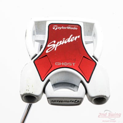 TaylorMade Spider Ghost White Double Bend Putter Steel Left Handed 35.5in
